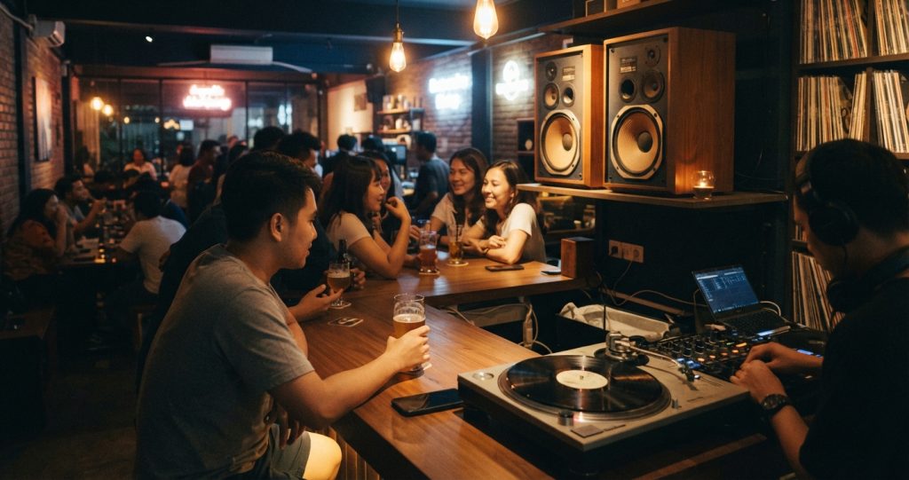 Bukan Cuma Ngopi, 5 Tempat Hits Ini Punya Pengalaman Mendengarkan Musik yang Bikin Betah Berjam-Jam