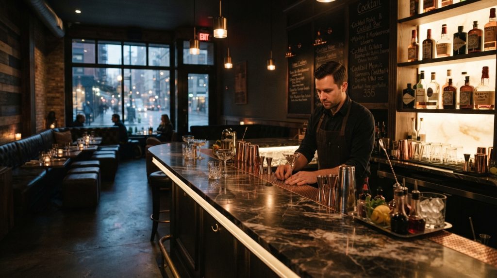 Intip Sisi Lain Kehidupan Malam Perjalanan Melelahkan Sehari Bersama Bartender Profesional dari Pagi hingga Tutup